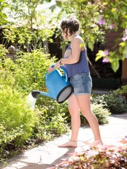 French Blue Watering Can -The Garden Shed Store 06341 1341 tif