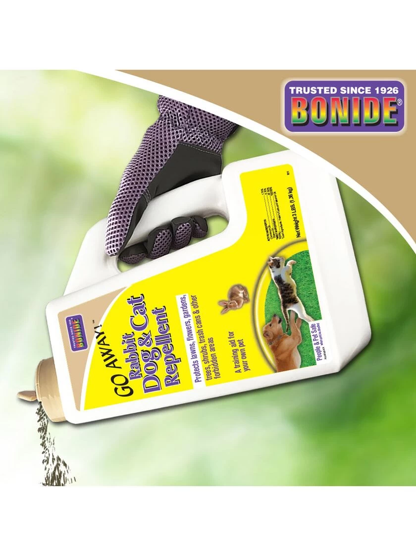 Bonide® Go Away™ Rabbit, Dog & Cat Repellent Granules 2 Bonide® Go Away™ Rabbit, Dog & Cat Repellent Granules - Image 2