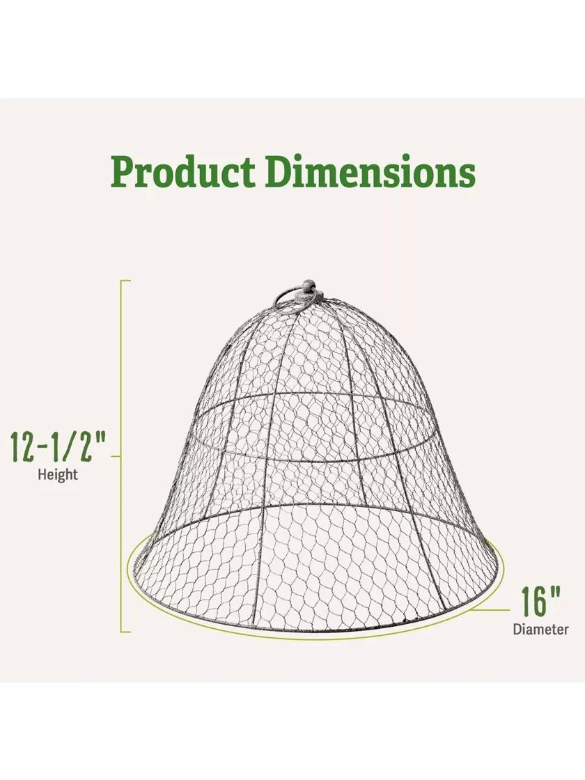 Chicken Wire Cloche 3 Chicken Wire Cloche - Image 3