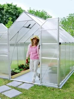 Canopia® By Palram Essence™ Greenhouse, 8' X 12' -The Garden Shed Store 8591356 03V tif