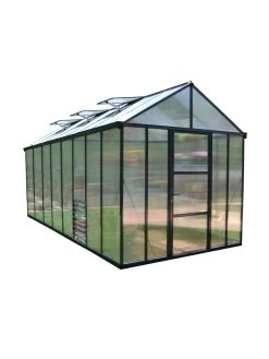 Canopia® By Palram Glory™ Greenhouse, 8' -The Garden Shed Store 8591549 02v glory greenhouse 8 x 16 ft