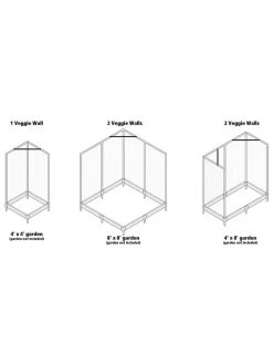 Stack & Extend Veggie Wall -The Garden Shed Store 8595683 03V 3 4