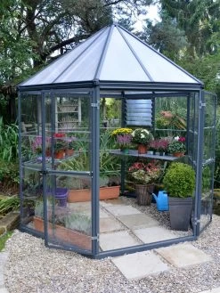 Canopia® By Palram Oasis Hexagon Greenhouse -The Garden Shed Store 8596238 001V tif