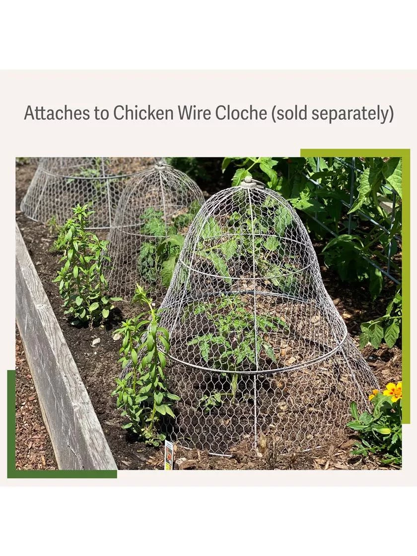 Chicken Wire Cloche Extension 4 Chicken Wire Cloche Extension - Image 4