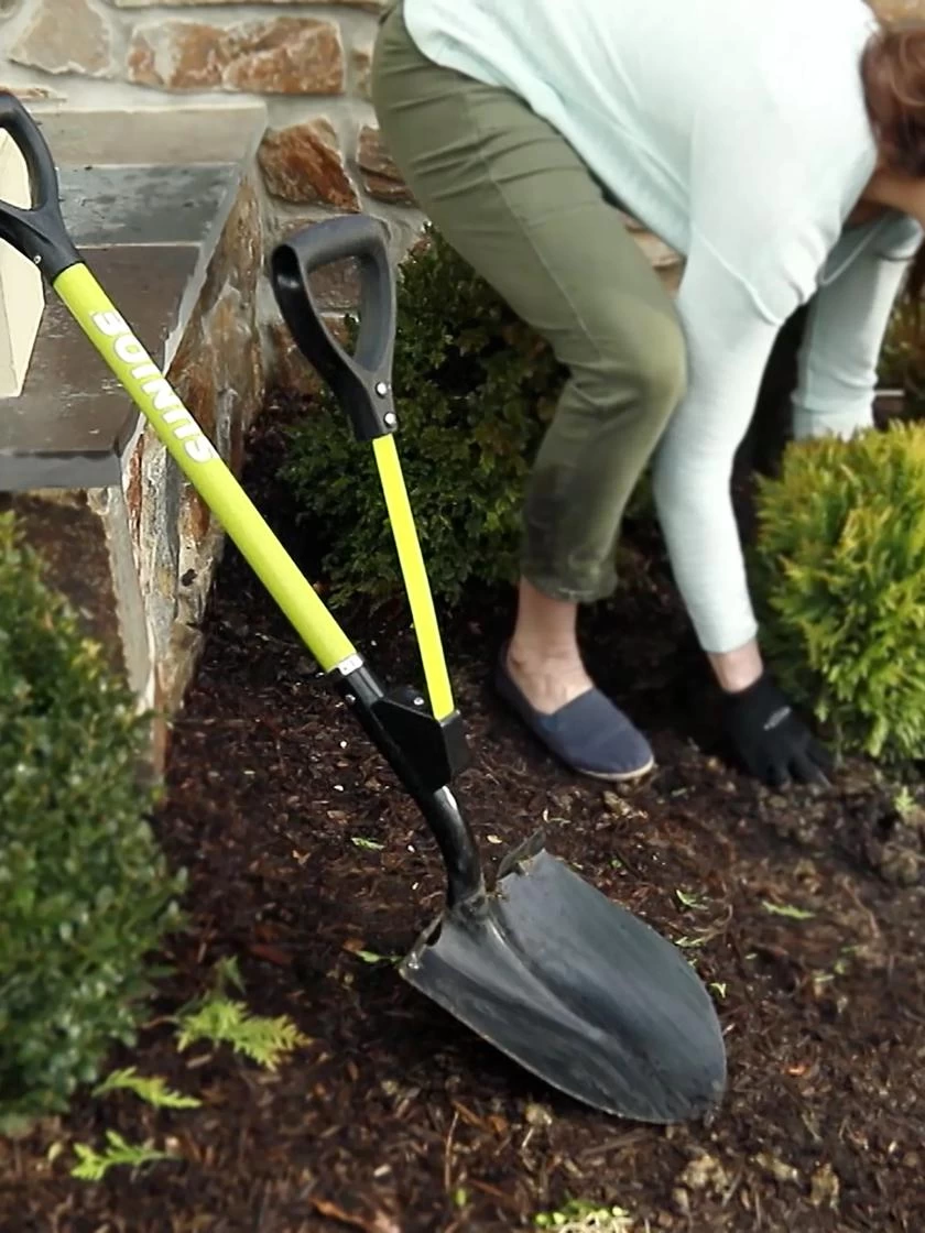 Sun Joe® Shovelution Steel Blade Shovel With Spring Assist Handle 1 Sun Joe® Shovelution Steel Blade Shovel With Spring Assist Handle