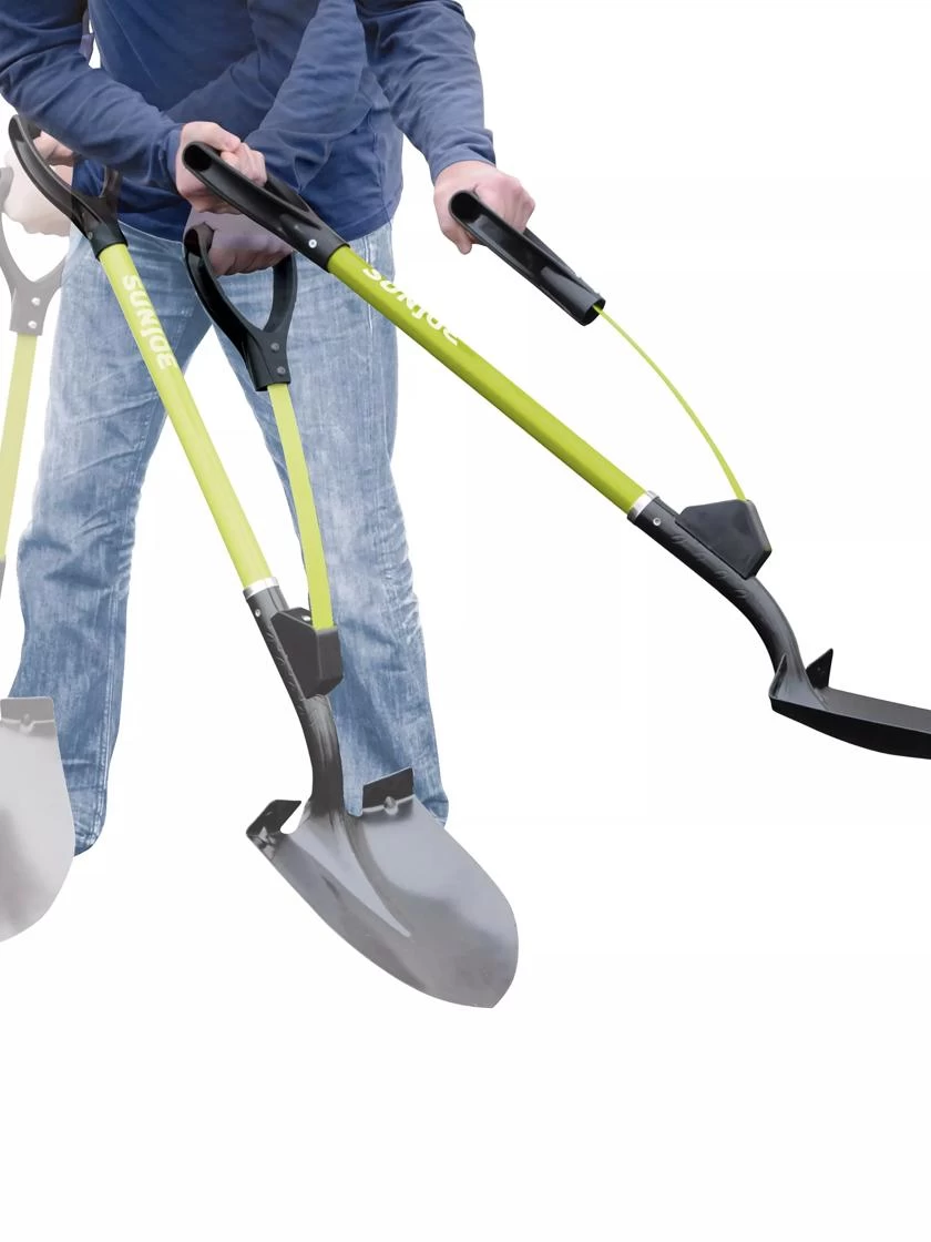 Sun Joe® Shovelution Steel Blade Shovel With Spring Assist Handle 2 Sun Joe® Shovelution Steel Blade Shovel With Spring Assist Handle - Image 2