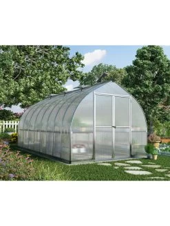 Canopia® By Palram Bella™ Greenhouse, 8' -The Garden Shed Store 8599339 02v