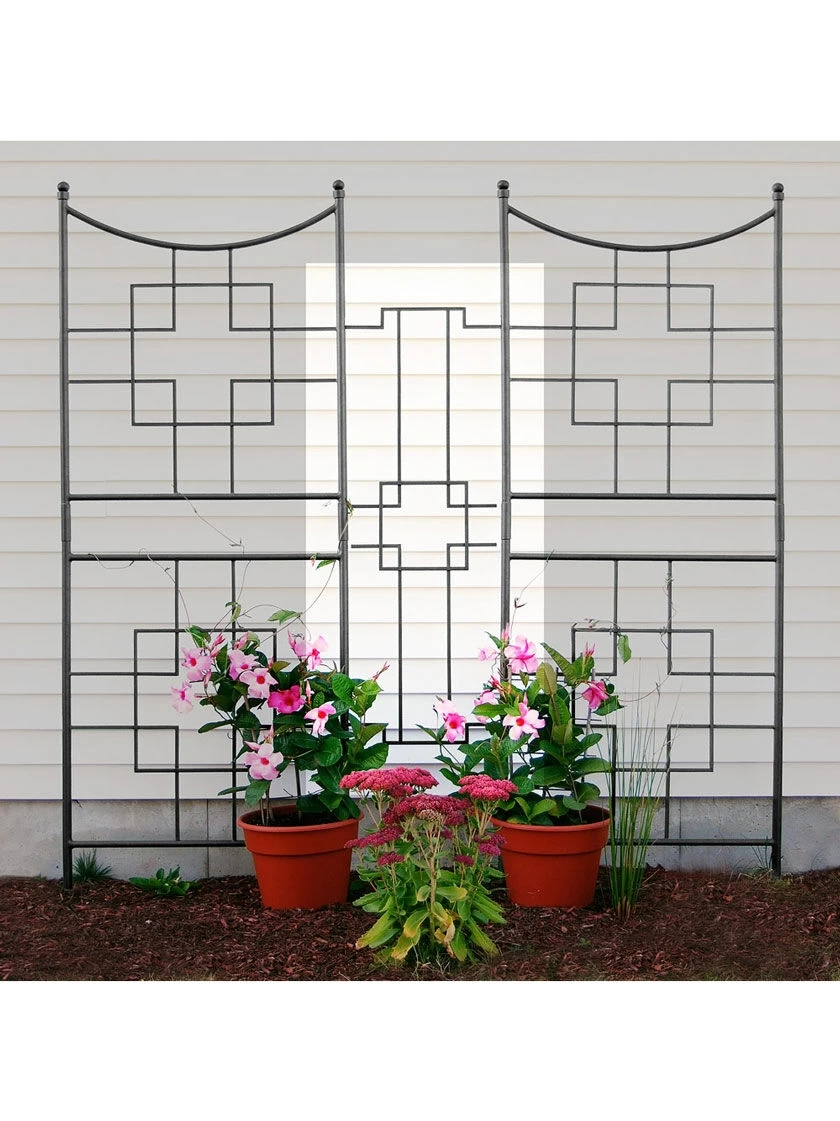Achla Designs Square-on-Squares Center Link Trellis 2 Achla Designs Square-on-Squares Center Link Trellis - Image 2