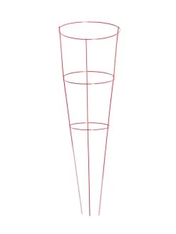 Heavy-Duty Plant Supports 42", Set Of 5 -The Garden Shed Store 8600029 02v heavy duty colorful plant supports 42 inch red