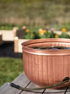 Classic Copper Hose Pot 9 Classic Copper Hose Pot -The Garden Shed Store 8600238 0630 tif