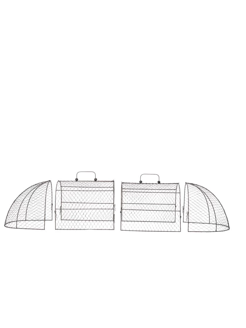 Chicken Wire Row Cloche Expandable Extra Large 3N1 4 Chicken Wire Row Cloche Expandable Extra Large 3N1 - Image 4