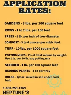 Neptune's Harvest Crab & Lobster Shell Plant Food, 4 Pound 5 Neptune's Harvest Crab & Lobster Shell Plant Food, 4 Pound -The Garden Shed Store 8610162 04V tif