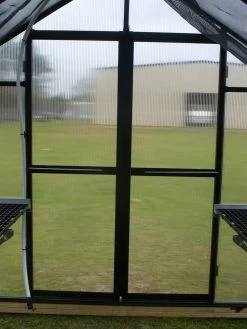 MONT Greenhouse Second Set Of Hinged Doors -The Garden Shed Store 8611191 08v