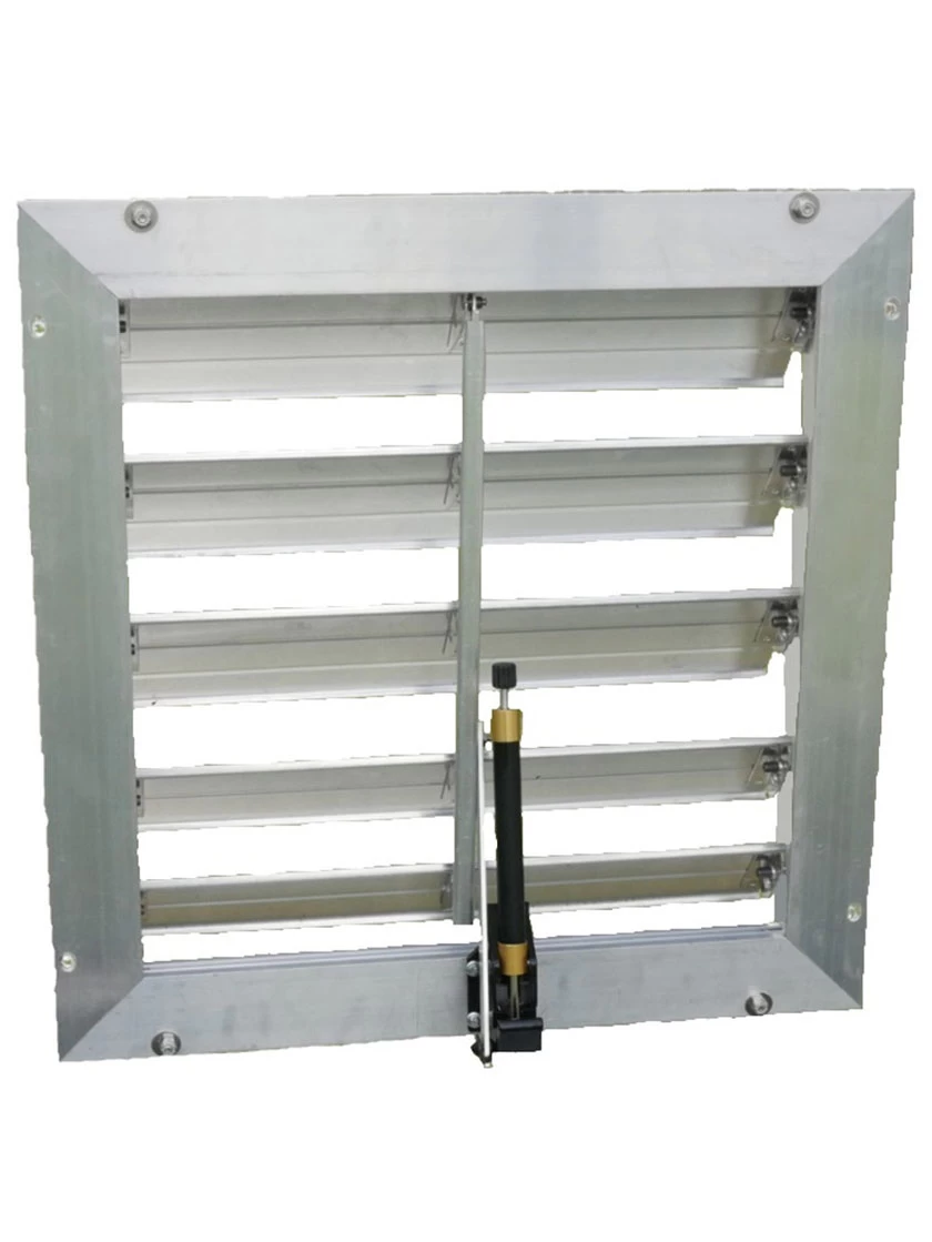 Monticello Greenhouse 18" Louver Wall Mounted Window With Solar Powered Opener 1 Monticello Greenhouse 18" Louver Wall Mounted Window With Solar Powered Opener