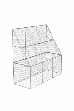 Chicken Wire Flat Back Crop Coop -The Garden Shed Store 8611701 FlatBackCropCoop gif