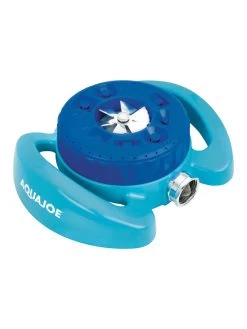 Aqua Joe® AJ-TSSBM Indestructible 9-Pattern Metal Turret Sprinkler 9 Aqua Joe® AJ-TSSBM Indestructible 9-Pattern Metal Turret Sprinkler -The Garden Shed Store 8612869 02v