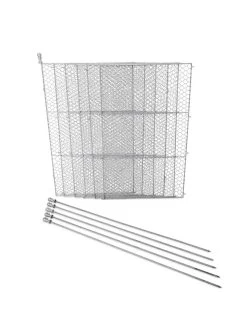 Tall Chicken Wire Critter Fence With Gate -The Garden Shed Store 8613260 6107 1