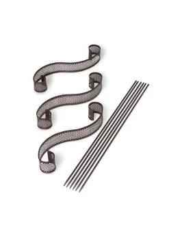 Scroll Linking Stakes, Set Of 3 -The Garden Shed Store 8613321 5899