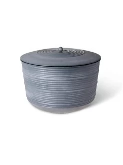 Ribbed Hose Pot With Lid -The Garden Shed Store 8613332 5801