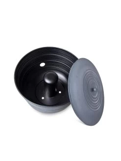 Ribbed Hose Pot With Lid -The Garden Shed Store 8613332 5808