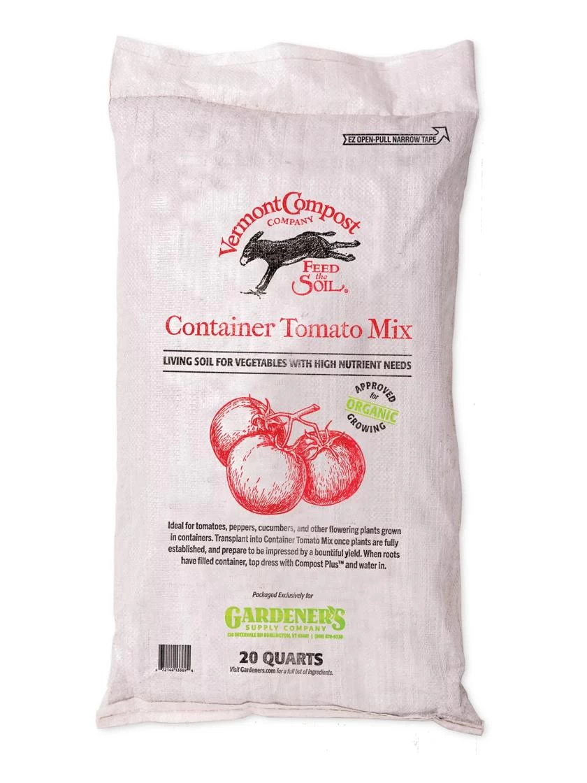 Organic Container Tomato Mix, 20 Quart 1 Organic Container Tomato Mix, 20 Quart